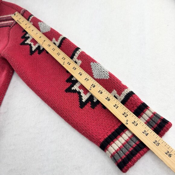 Faherty Steven Paul Judd Thunderbird Cardigan Sweater Men’s L Alpaca Wool Native - Picture 15 of 16